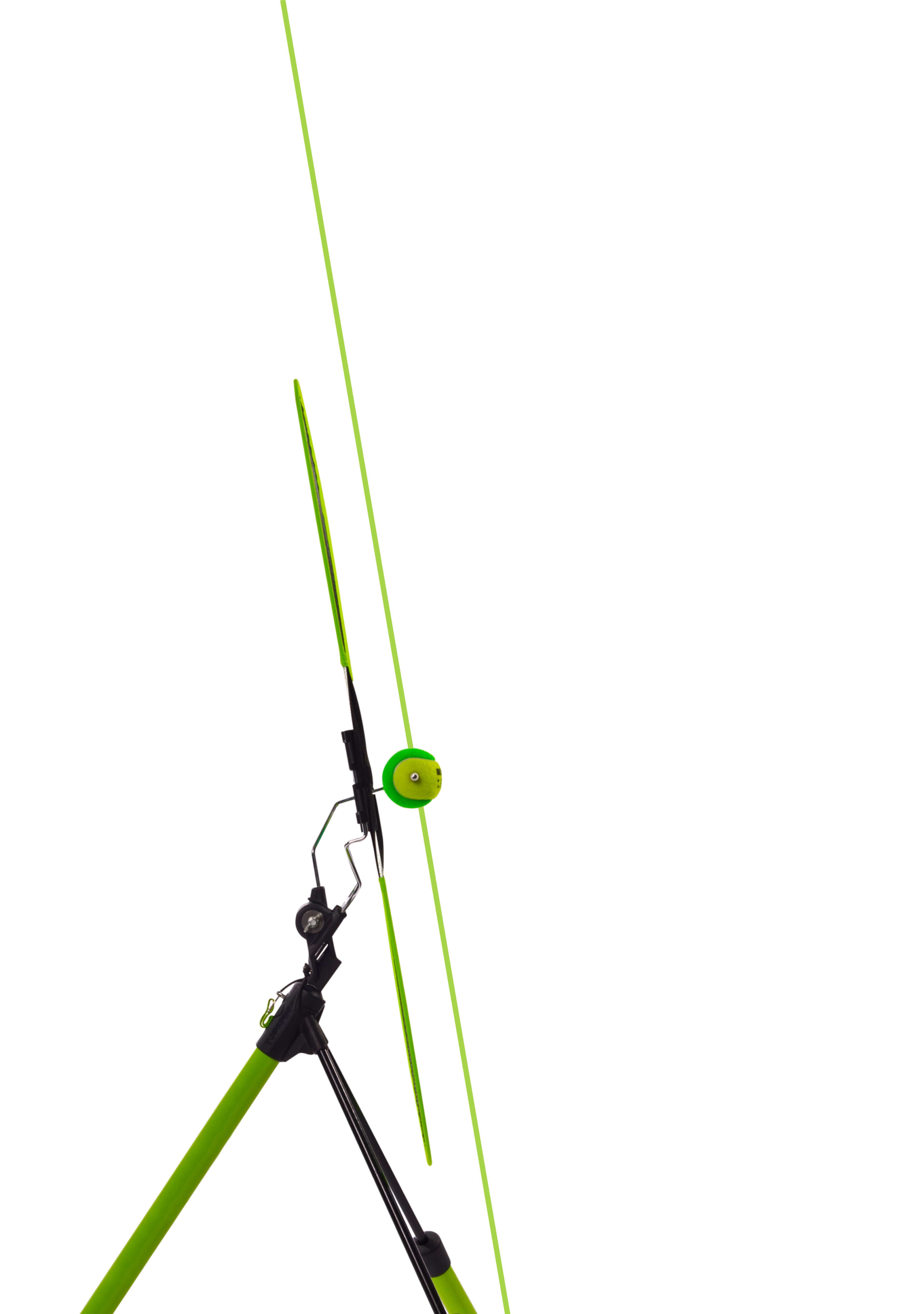 TopspinPro for Tennis - side on view