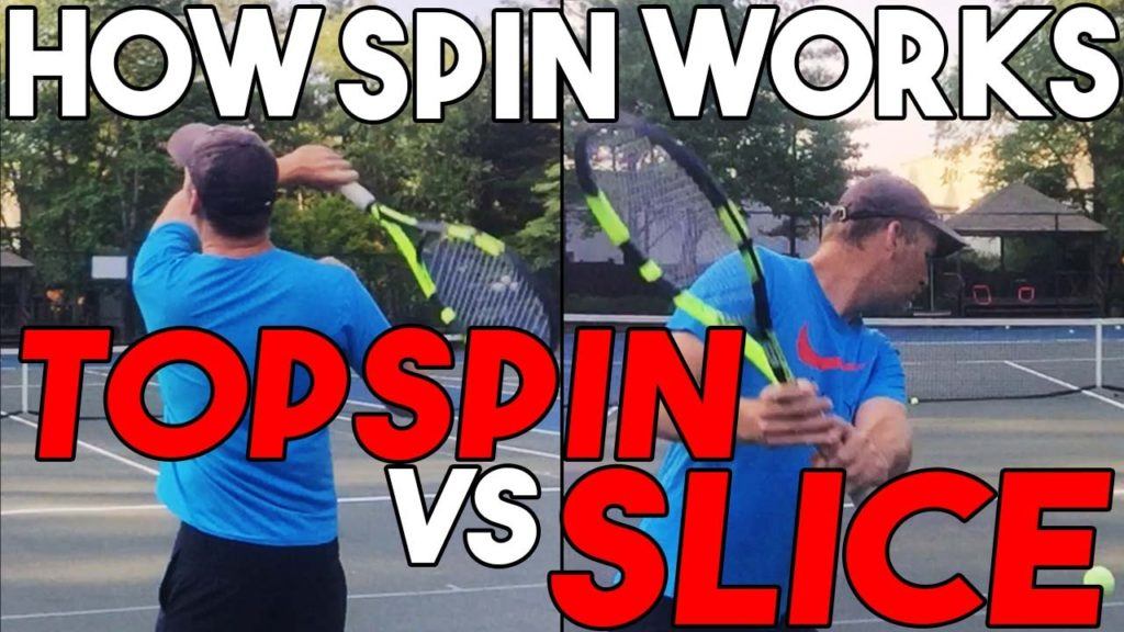 Tennis Tips: How Spin Works   Topspin vs Slice