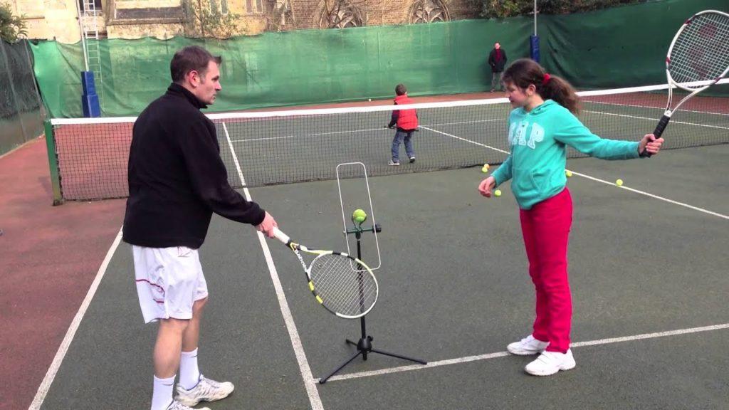 Katya learns topspin in 2 minutes
