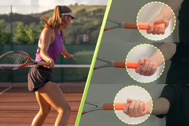 Semi-Western Forehand Grip