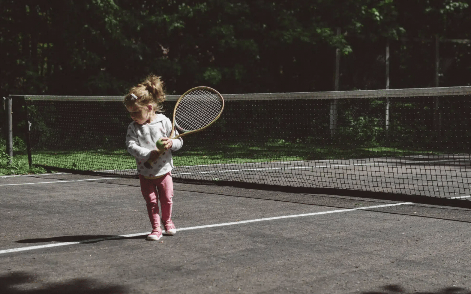 Tennisübungen für Kinder