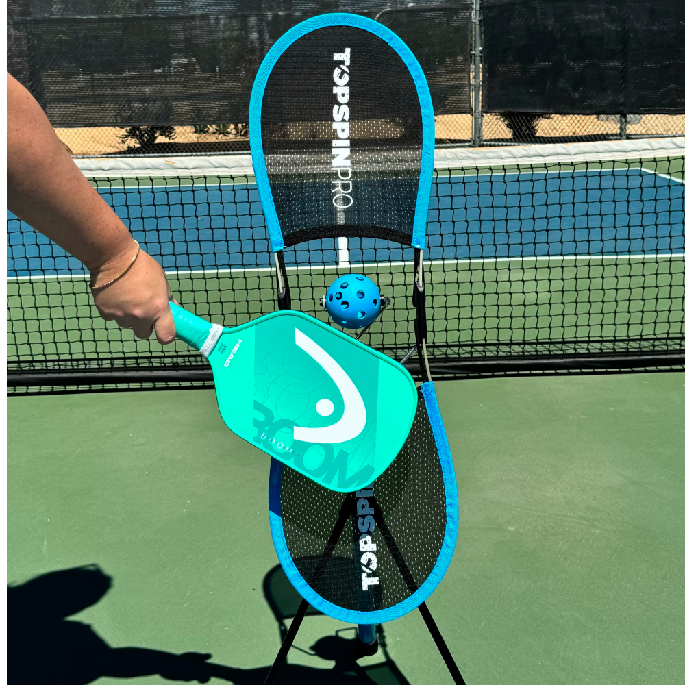 Topspinpro Pickleball Forehand Brush 1 From Behind
