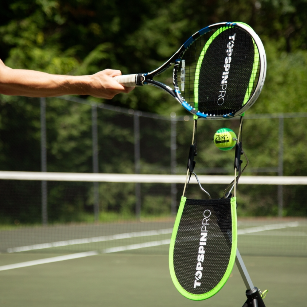 Topspinpro Tennis Forehand Brush 2 From Behind