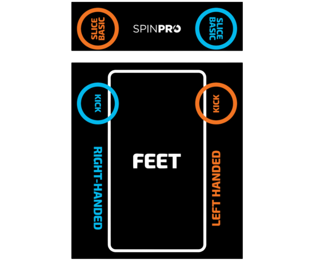 Tennis SpinPro Aufschlagmatte
