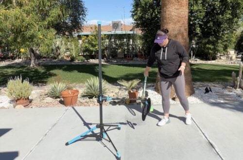 Low Groundstrokes on the Tennis SpinPro