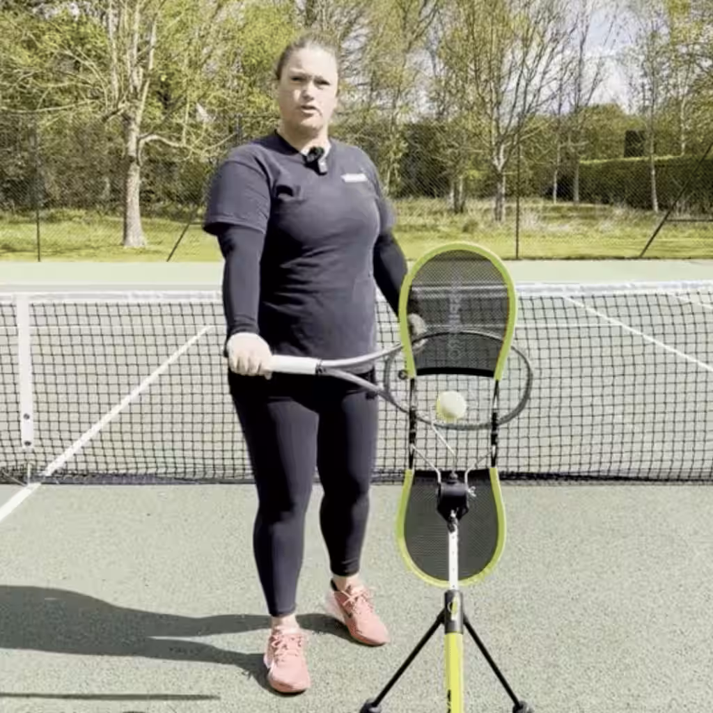 An Exquisite One Handed Backhand in 21 Days