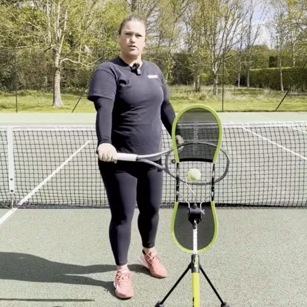 An Exquisite One Handed Backhand in 21 Days