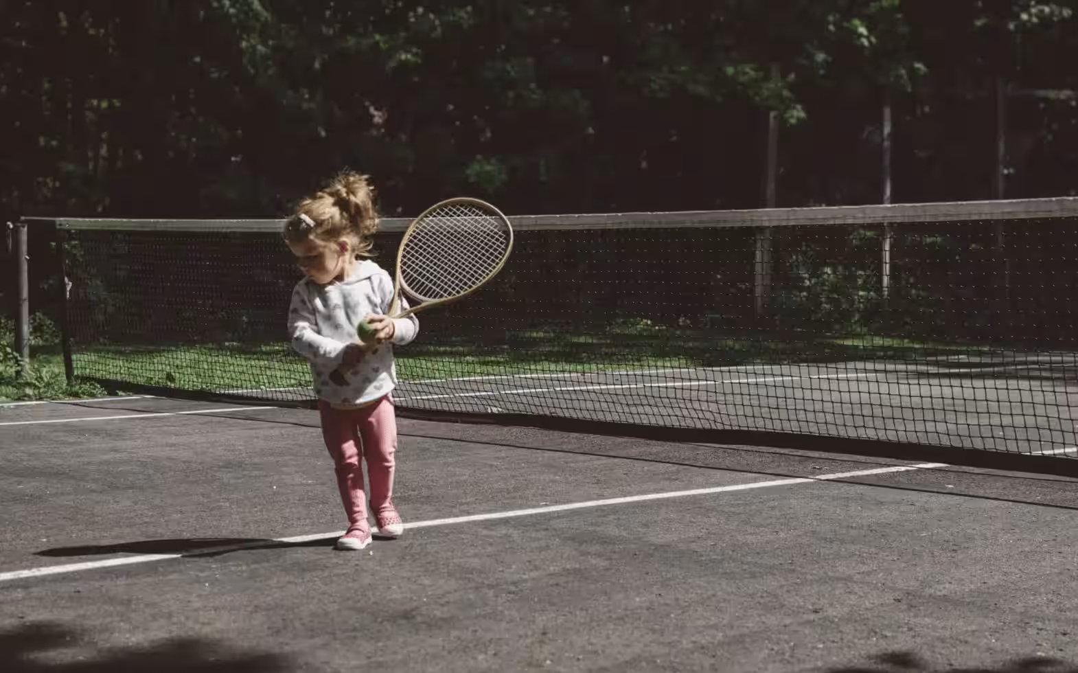 Tennisübungen für Kinder