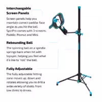 Spinpro Pickleball Carousel Features