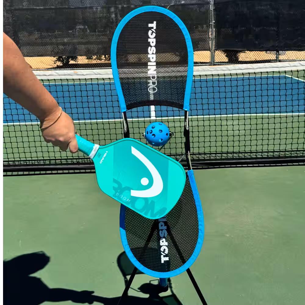 Topspinpro Pickleball Forehand Brush 1 From Behind