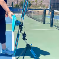 Topspinpro Pickleball Forehand Brush 1 From Side On