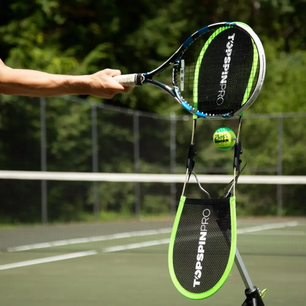 Topspinpro Tennis Forehand Brush 2 From Behind