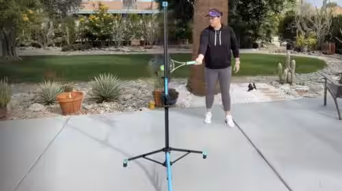Lernen Sie alle Topspin-Schläge mit dem Tennis SpinPro