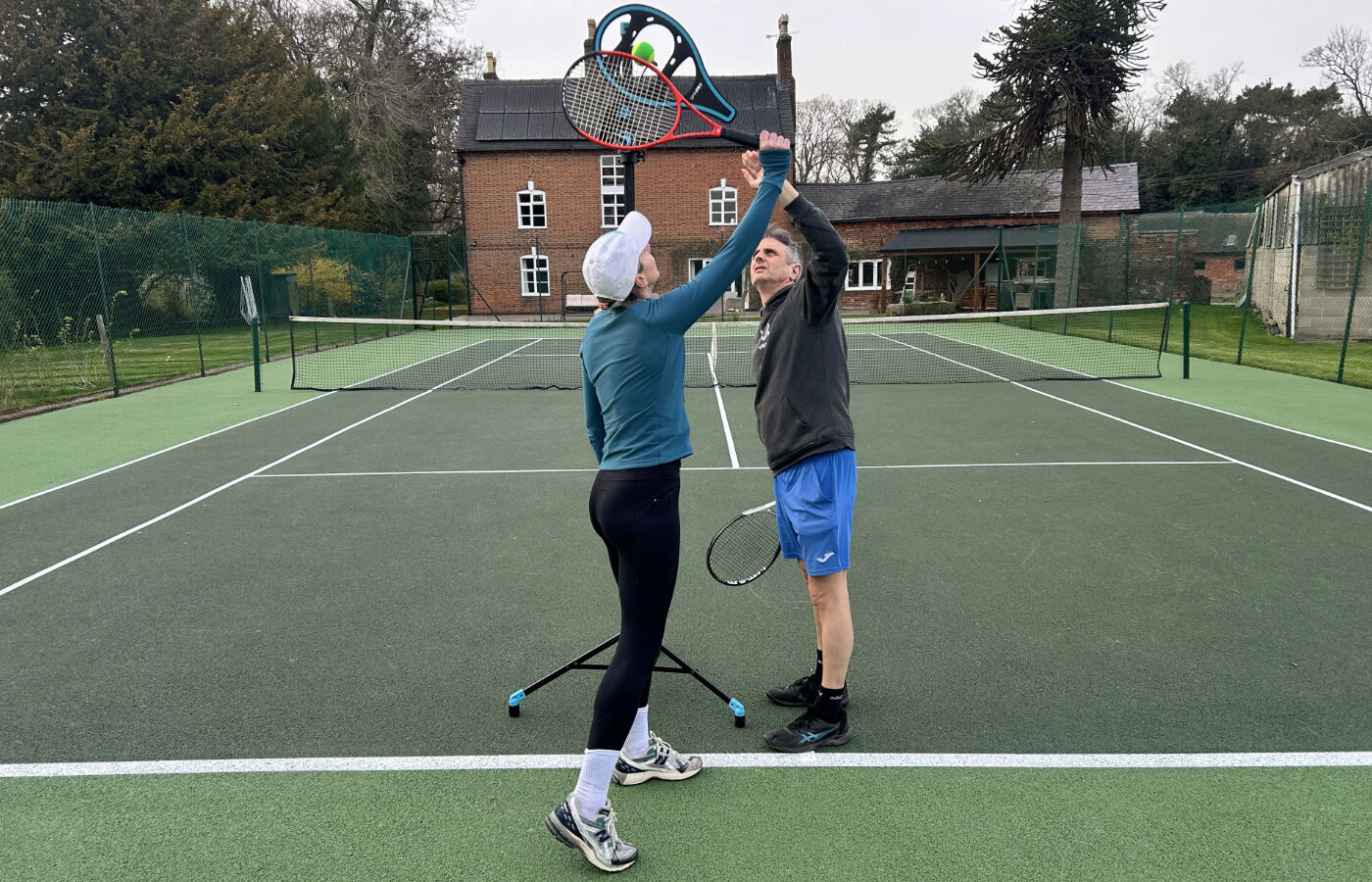 Coach and player training with SpinPro